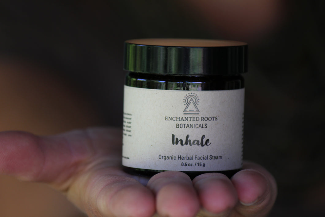 INHALE Organic Herbal Face Steam